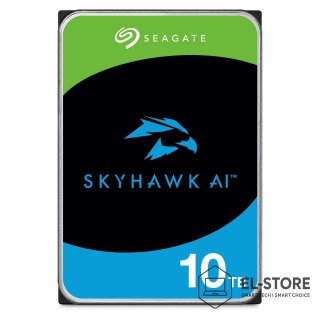 Seagate Dysk Seagate Skyhawk AI ST10000VE001 (10 TB ; 3.5"; SATA; 256 MB; 7200 obr/min)