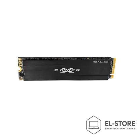 Silicon Power Dysk SSD Silicon Power XD80 1TB M.2 PCIe NVMe Gen3x4 TLC 3400/3000 MB/s heatsink (SP001TBP34XD8005)