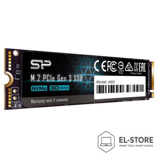 Silicon Power SSD Silicon Power A60 128GB M.2 PCIe NVMe Gen3x4