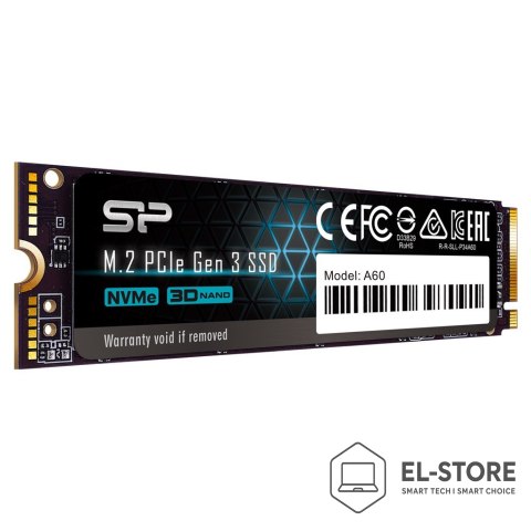 Silicon Power SSD Silicon Power A60 128GB M.2 PCIe NVMe Gen3x4