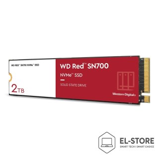 WD Dysk SSD WD Red SN700 WDS200T1R0C (2 TB ; M.2; PCIe NVMe 3.0 x4)
