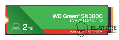 WD SSD WD Green SN3000 2TB NVMe WDS200T4G0E