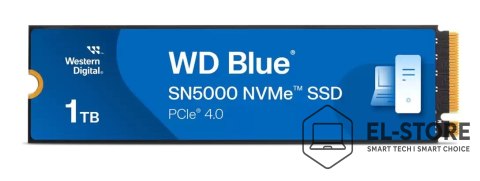 Western Digital 1TB WD BLUE SN5000 NVME SSD/PCIE GEN 4.0 UP TO 5150 MB/S RS