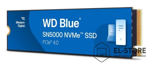 Western Digital 1TB WD BLUE SN5000 NVME SSD/PCIE GEN 4.0 UP TO 5150 MB/S RS