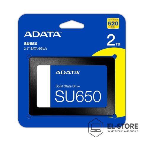 ADATA ADATA SU650 2 TB 2.5" SATA III 3D NAND