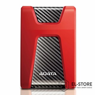 ADATA Dysk zewnętrzny HDD ADATA HD650 (2TB; 2.5"; USB 3.2; czerwony)