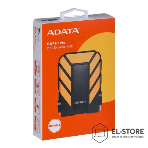 ADATA Dysk zewnętrzny HDD ADATA HD710 PRO (1TB; 2.5"; USB 3.2; żółty)