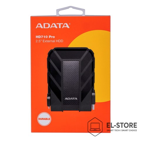 ADATA Dysk zewnętrzny HDD ADATA HD710 PRO (5TB; 2.5"; USB 3.2; czarny)