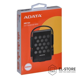 ADATA Dysk zewnętrzny HDD ADATA HD720 (2TB; 2.5"; USB 3.2; czarny)