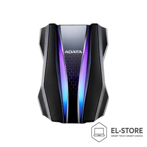 ADATA Dysk zewnętrzny HDD ADATA HD770G (2TB; 2.5"; USB 3.2; czarny)