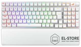 ASUS ASUS ROG Strix Scope II 96 Wireless klawiatura Gaming USB + RF Wireless + Bluetooth QWERTZ Niemiecki Biały