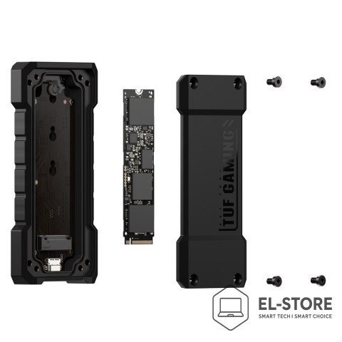 ASUS Obudowa na dysk zewnętrzny SSD Asus TUF Gaming A2 Czarny