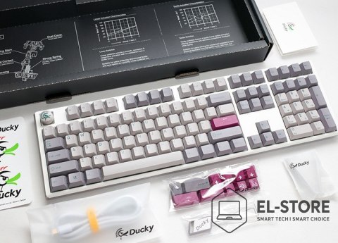 Ducky Ducky One 3 klawiatura Gaming USB Szary