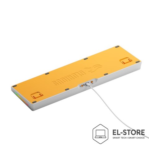 GLORIOUS Glorious Gaming GMMK 3 HE 100% Prebuilt klawiatura USB QWERTY US English Biały