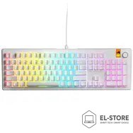 GLORIOUS Glorious Gaming GMMK 3 HE 100% Prebuilt klawiatura USB QWERTY US English Biały