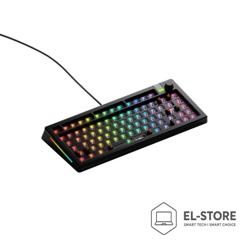 GLORIOUS Glorious PC Gaming Race GMMK 3 PRO Barebones klawiatura Dom USB Nie Czarny