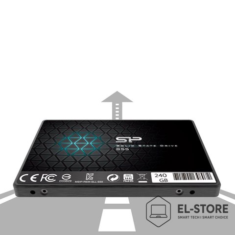 Silicon Power Dysk SSD Silicon Power S55 240GB 2,5" SATA III 550/450 MB/s (SP240GBSS3S55S25)