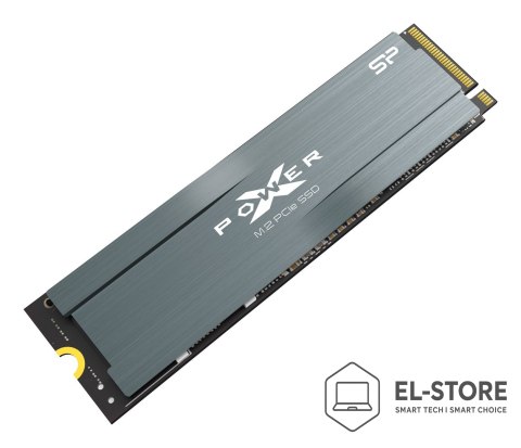 Silicon Power SSD Silicon Power US75 2TB M.2 Gen4 NVMe 7000/6500 MB/s with Heatsink (SP02KGBP44US75S5)