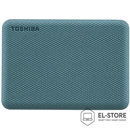 Toshiba Toshiba Canvio Advance zewnętrzny dysk twarde 1 TB 2.5" Micro-USB B 3.2 Gen 1 (3.1 Gen 1) Zielony