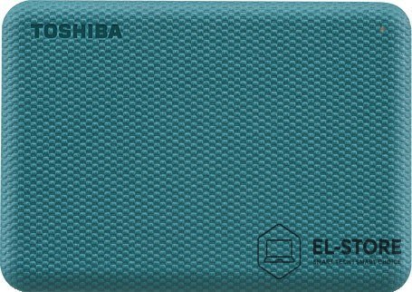 Toshiba Toshiba Canvio Advance zewnętrzny dysk twarde 2 TB 2.5" Micro-USB B 3.2 Gen 1 (3.1 Gen 1) Zielony