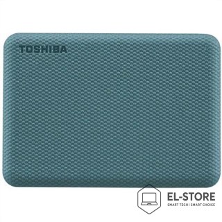 Toshiba Toshiba Canvio Advance zewnętrzny dysk twarde 2 TB 2.5" Micro-USB B 3.2 Gen 1 (3.1 Gen 1) Zielony