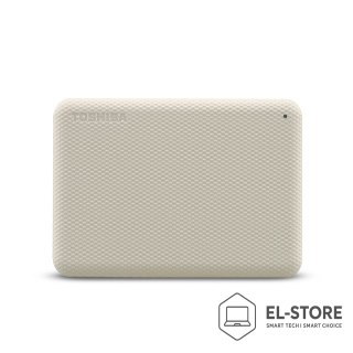 Toshiba Toshiba Canvio Advance zewnętrzny dysk twardy 4 TB 2.5" USB Typu-A 2.0/3.2 Gen 1 (3.1 Gen 1) Biały