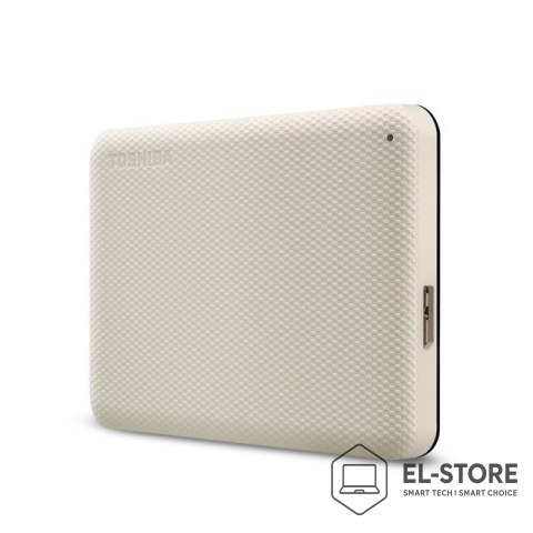 Toshiba Toshiba Canvio Advance zewnętrzny dysk twardy 4 TB 2.5" USB Typu-A 2.0/3.2 Gen 1 (3.1 Gen 1) Biały