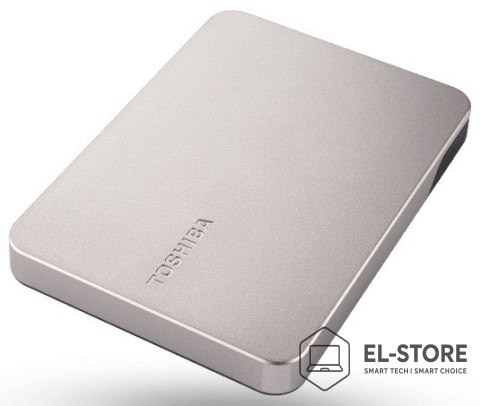 Toshiba Toshiba Canvio Flex zewnętrzny dysk twarde 4 TB USB Typu-A 3.2 Gen 1 (3.1 Gen 1) Srebrny
