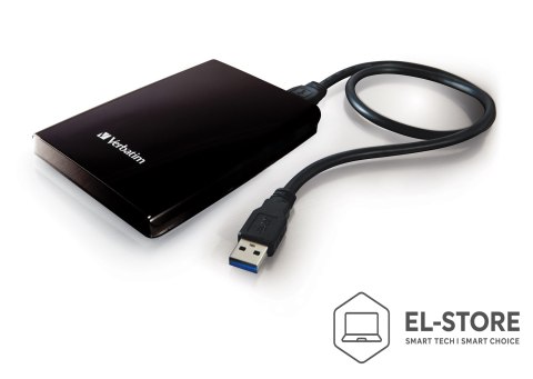 Verbatim Dysk zewnętrzny Verbatim 53177 (2 TB; 2.5"; USB 3.0; 5400 obr/min; kolor czarny)