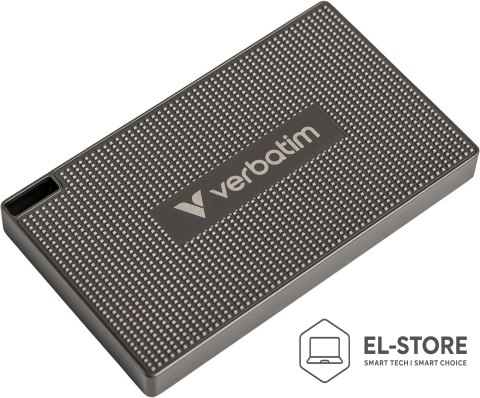 Verbatim Zewnętrzny dysk SSD VERBATIM 32031 1TB USB 3.2 Gen 2x2 Szary