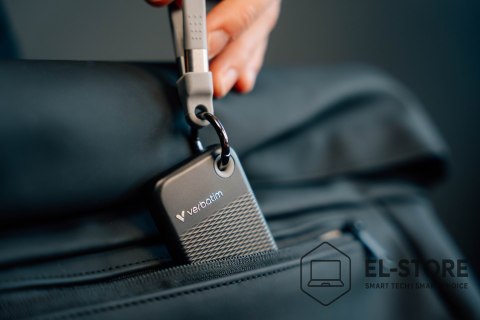 Verbatim Zewnętrzny dysk SSD Verbatim Pocket SSD 2TB USB 3.2 Gen 2 (3.1 Gen 2) Czarny, Szary