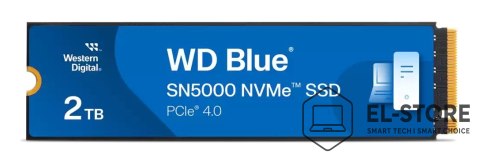 WD Western Digital Blue SN5000 2 TB M.2 PCI Express 4.0 NVMe