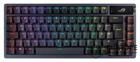 ASUS ASUS ROG Azoth klawiatura Gaming USB + RF Wireless + Bluetooth QWERTY Czarny