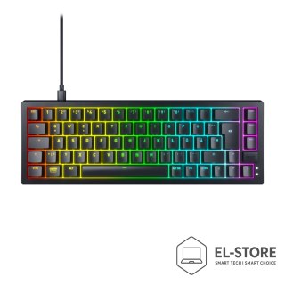 Cherry CHERRY K5V2 Compact klawiatura Gaming USB QWERTZ Niemiecki Czarny
