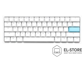 Ducky DKON2061ST klawiatura Gaming USB QWERTZ Niemiecki Biały