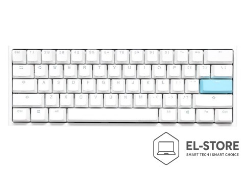Ducky DKON2061ST klawiatura Gaming USB QWERTZ Niemiecki Biały