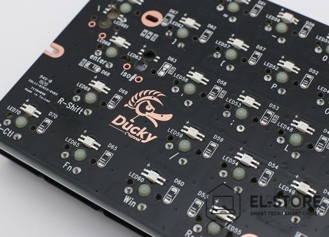 Ducky Ducky Mecha Mini klawiatura Gaming USB Niemiecki Czarny