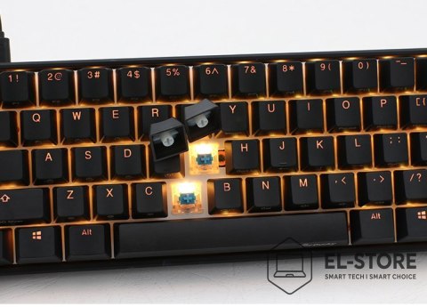 Ducky Ducky Mecha Mini klawiatura Gaming USB Niemiecki Czarny