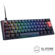 Ducky Ducky One 3 Cosmic Blue Mini Gaming Tastatur, RGB LED - MX-Ergo-Clear