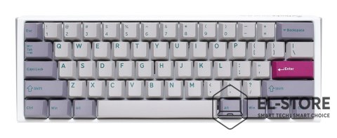Ducky Ducky One 3 Mini Mist Grey klawiatura Gaming USB Niemiecki Szary