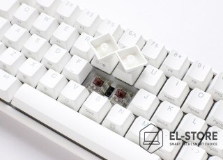 Ducky Ducky One 3 Mini Pure White klawiatura Gaming USB Niemiecki Biały
