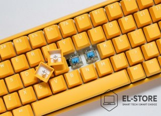 Ducky Ducky One 3 Yellow Mini klawiatura Gaming USB Niemiecki Żółty