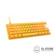 Ducky Ducky One 3 Yellow Mini klawiatura Gaming USB Niemiecki Żółty