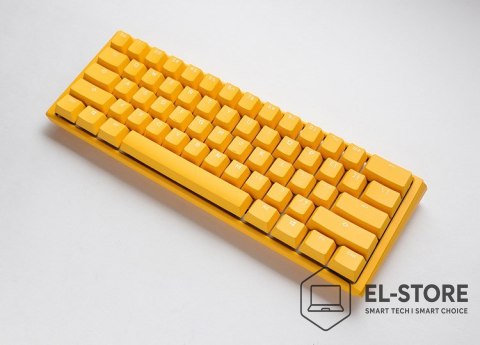 Ducky Ducky One 3 Yellow Mini klawiatura Gaming USB Niemiecki Żółty