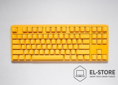 Ducky Ducky One 3 Yellow TKL klawiatura Gaming USB Niemiecki Żółty