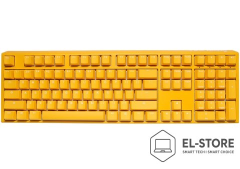 Ducky Ducky One 3 Yellow klawiatura Gaming USB Niemiecki Żółty