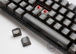 Ducky Klawiatura gamingowa Ducky One 3 Aura Black Mini Gaming, RGB LED - MX-Silent-Red