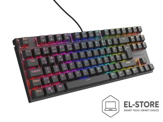 GENESIS GENESIS NKG-1886 klawiatura Gaming USB QWERTZ Niemiecki Czarny