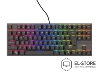 GENESIS GENESIS NKG-2155 klawiatura Gaming USB QWERTY UK międzynarodowy Czarny