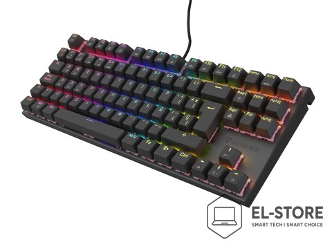 GENESIS GENESIS NKG-2155 klawiatura Gaming USB QWERTY UK międzynarodowy Czarny